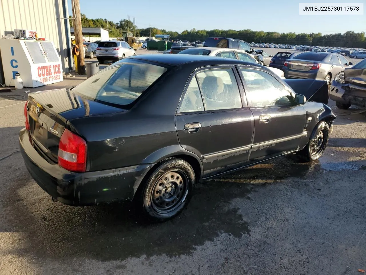 2003 Mazda Protege Dx VIN: JM1BJ225730117573 Lot: 73381344