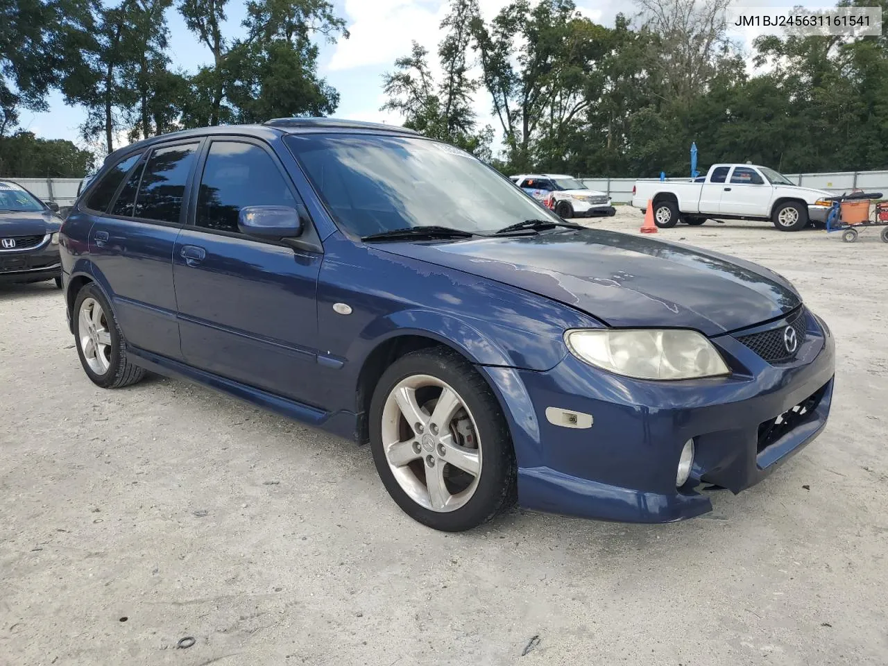 2003 Mazda Protege Pr5 VIN: JM1BJ245631161541 Lot: 73524624