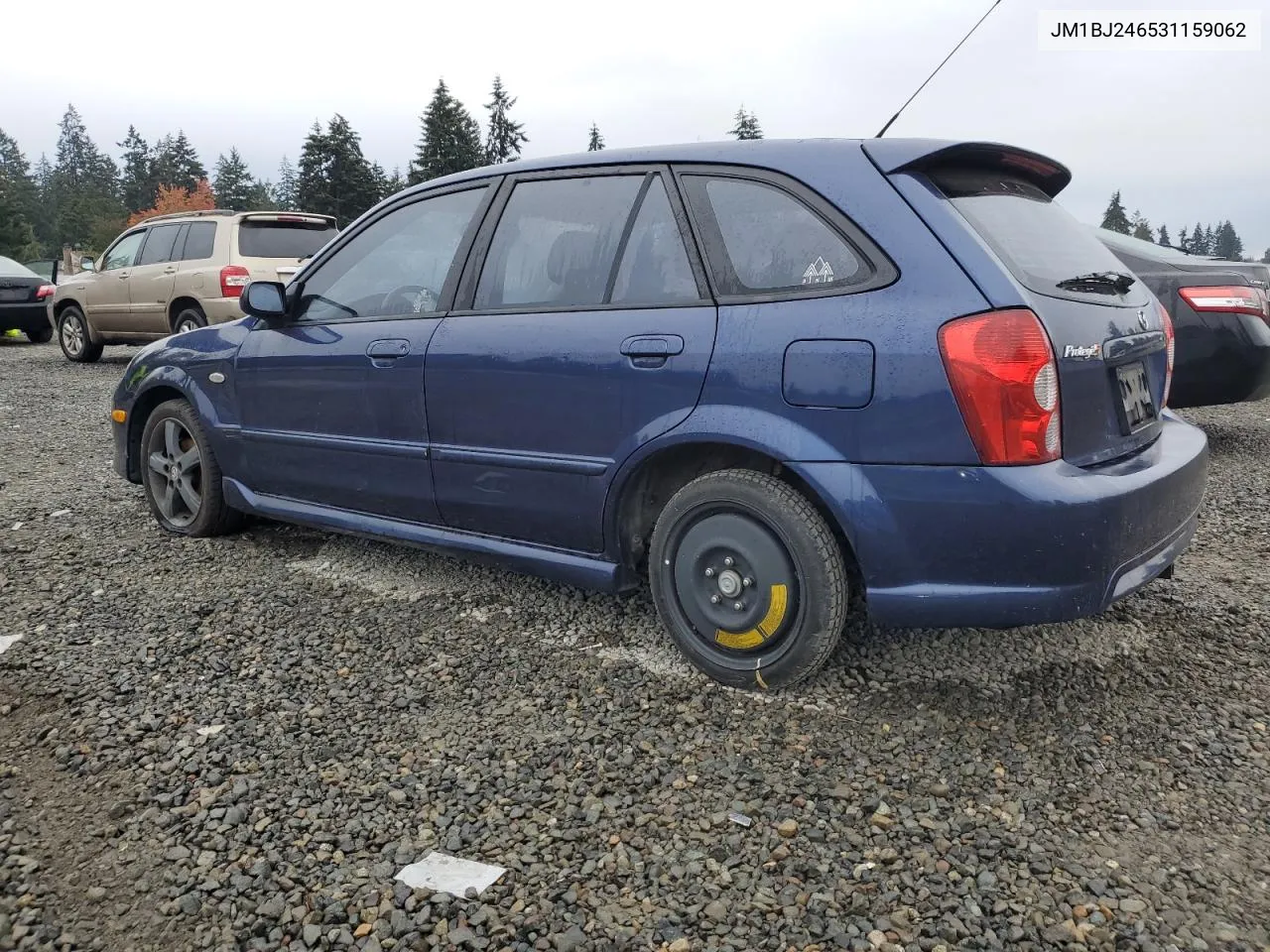 2003 Mazda Protege Pr5 VIN: JM1BJ246531159062 Lot: 75139464