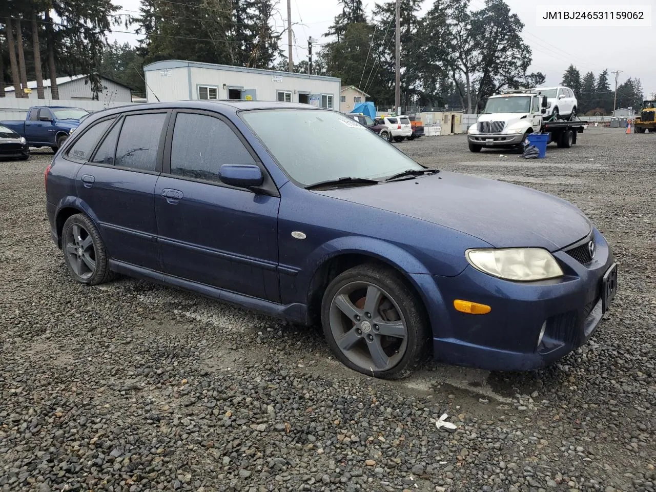 2003 Mazda Protege Pr5 VIN: JM1BJ246531159062 Lot: 75139464