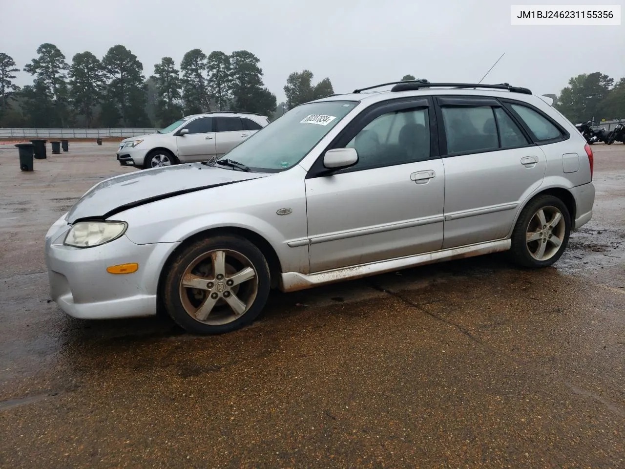 2003 Mazda Protege Pr5 VIN: JM1BJ246231155356 Lot: 80207034