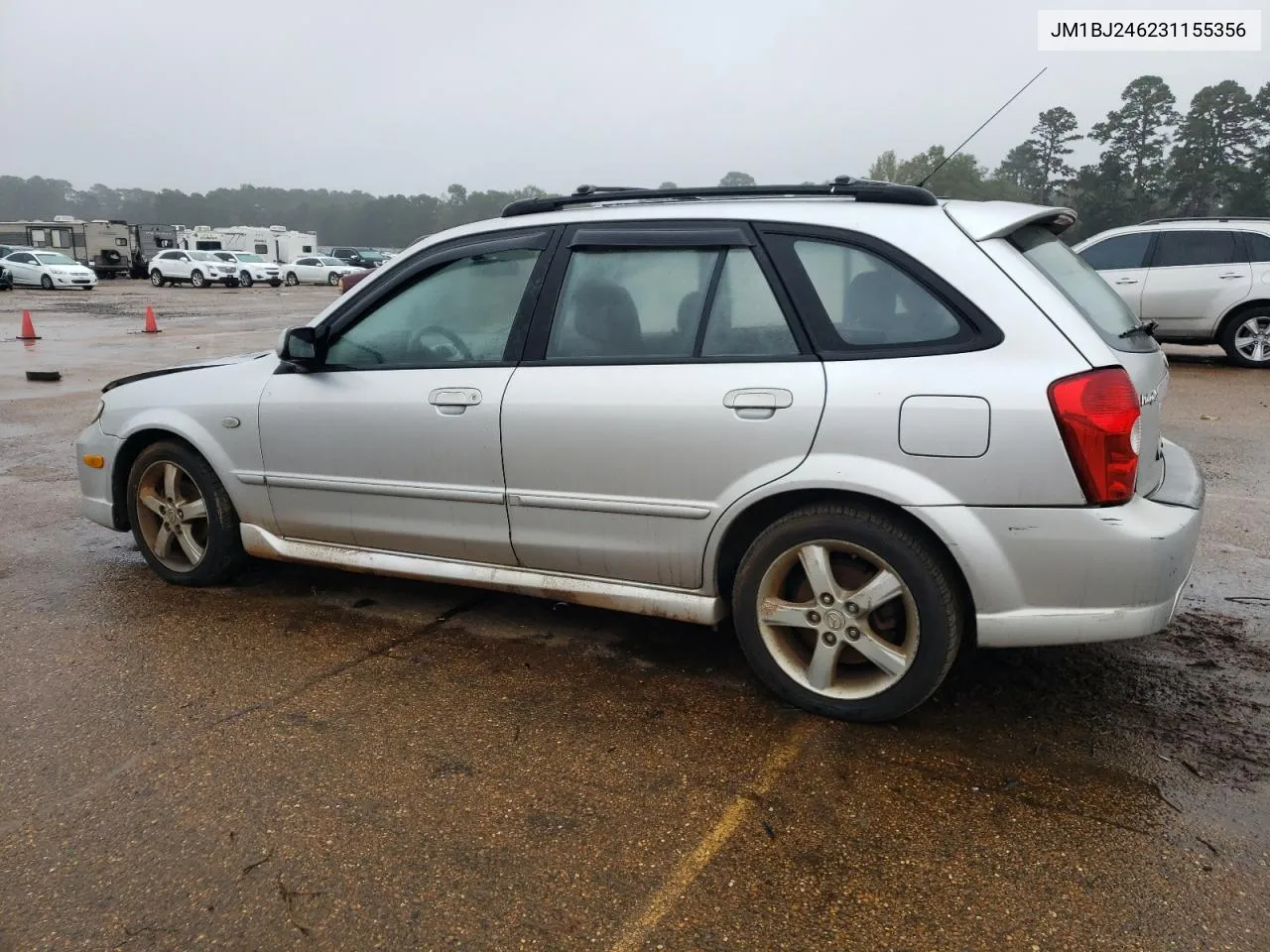 2003 Mazda Protege Pr5 VIN: JM1BJ246231155356 Lot: 80207034