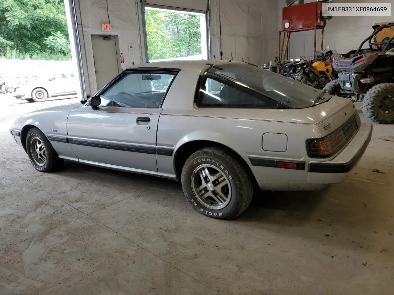 1985 Mazda Rx7 12A VIN: JM1FB331XF0864699 Lot: 62039604