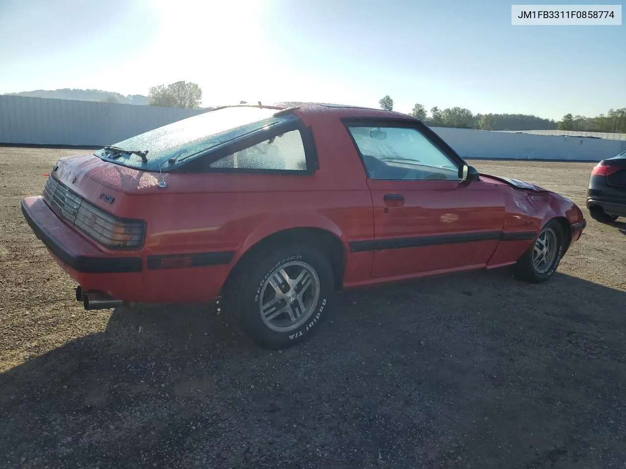 1985 Mazda Rx7 12A VIN: JM1FB3311F0858774 Lot: 72128824