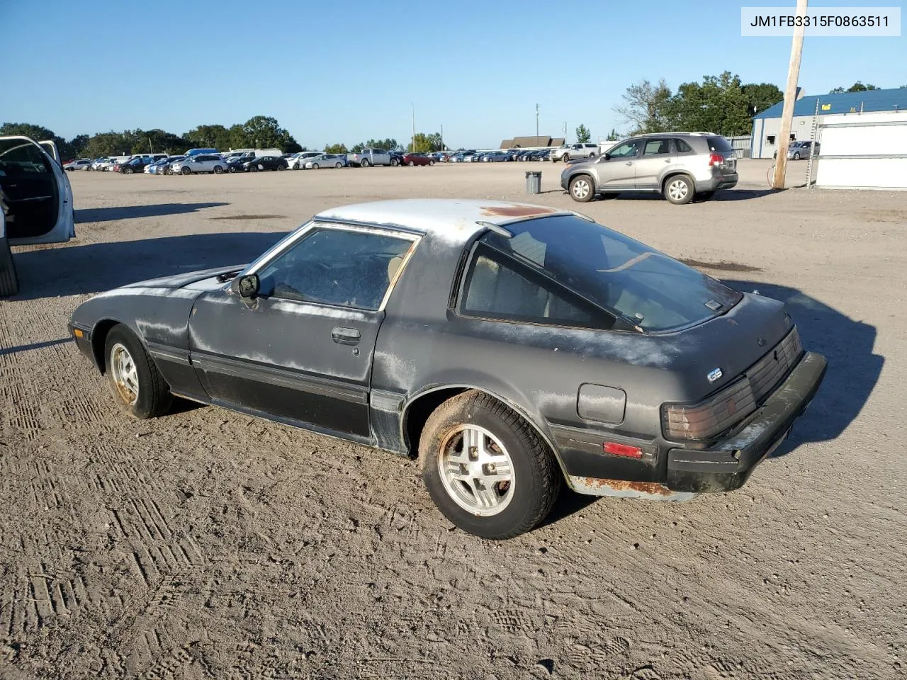 1985 Mazda Rx7 12A VIN: JM1FB3315F0863511 Lot: 75881314