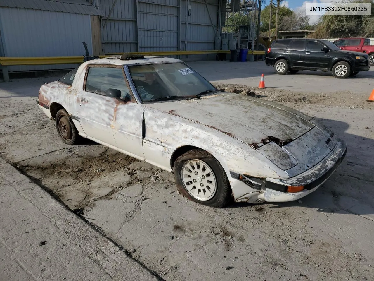 1985 Mazda Rx7 13B VIN: JM1FB3322F0860235 Lot: 77674594