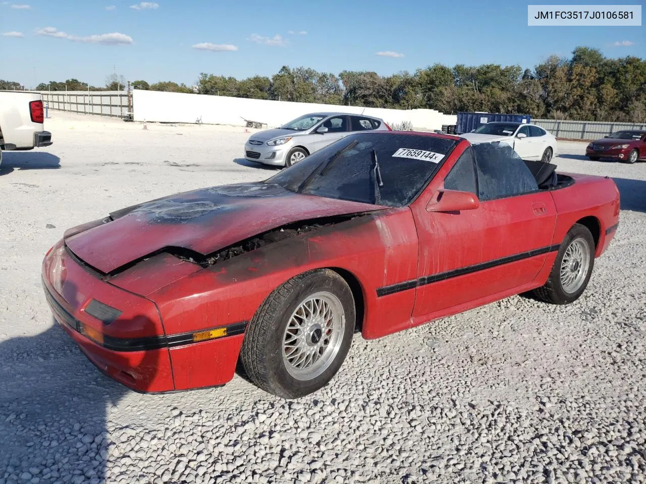 1988 Mazda Rx7 VIN: JM1FC3517J0106581 Lot: 77659144