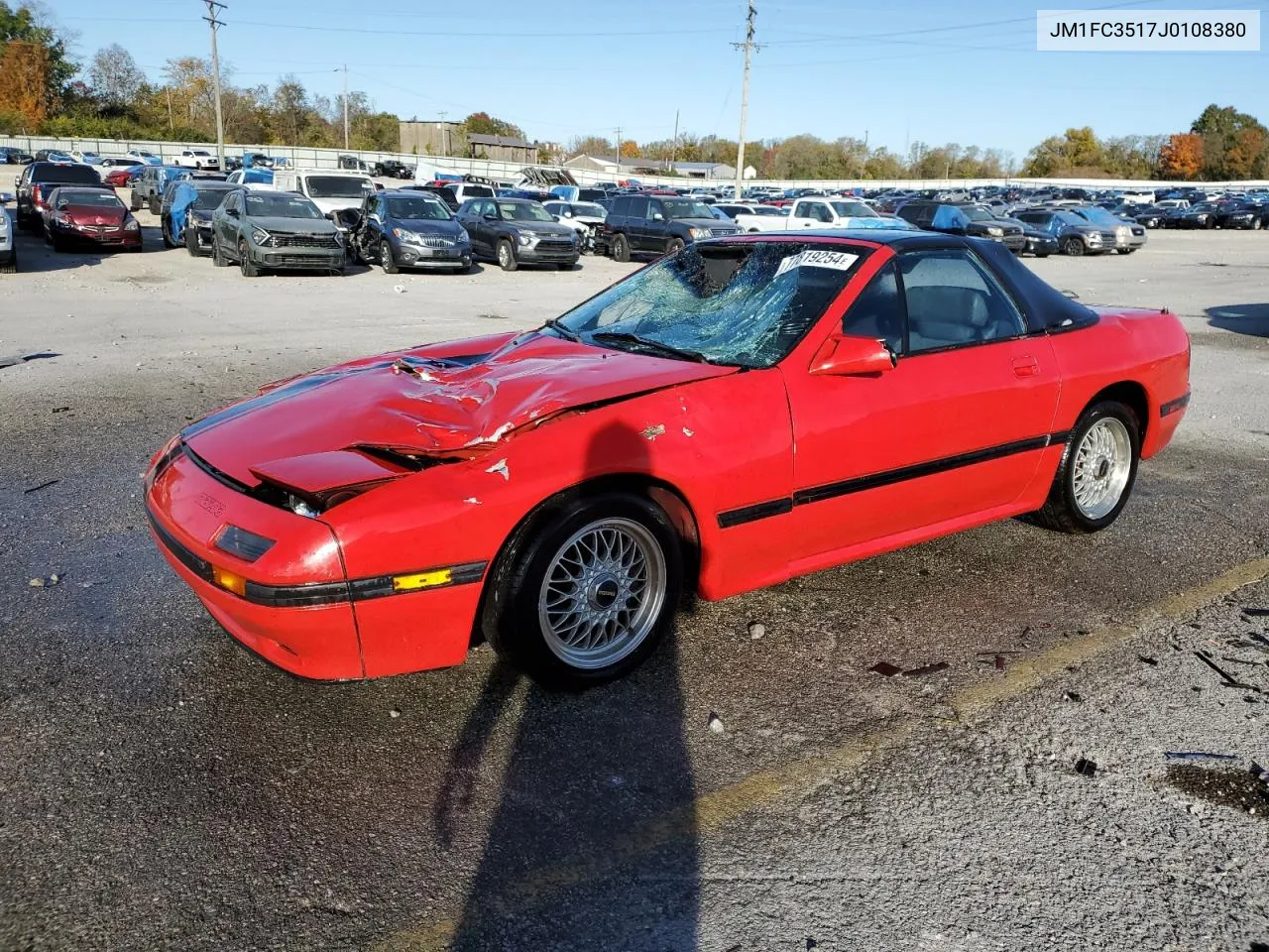 1988 Mazda Rx7 VIN: JM1FC3517J0108380 Lot: 77819254