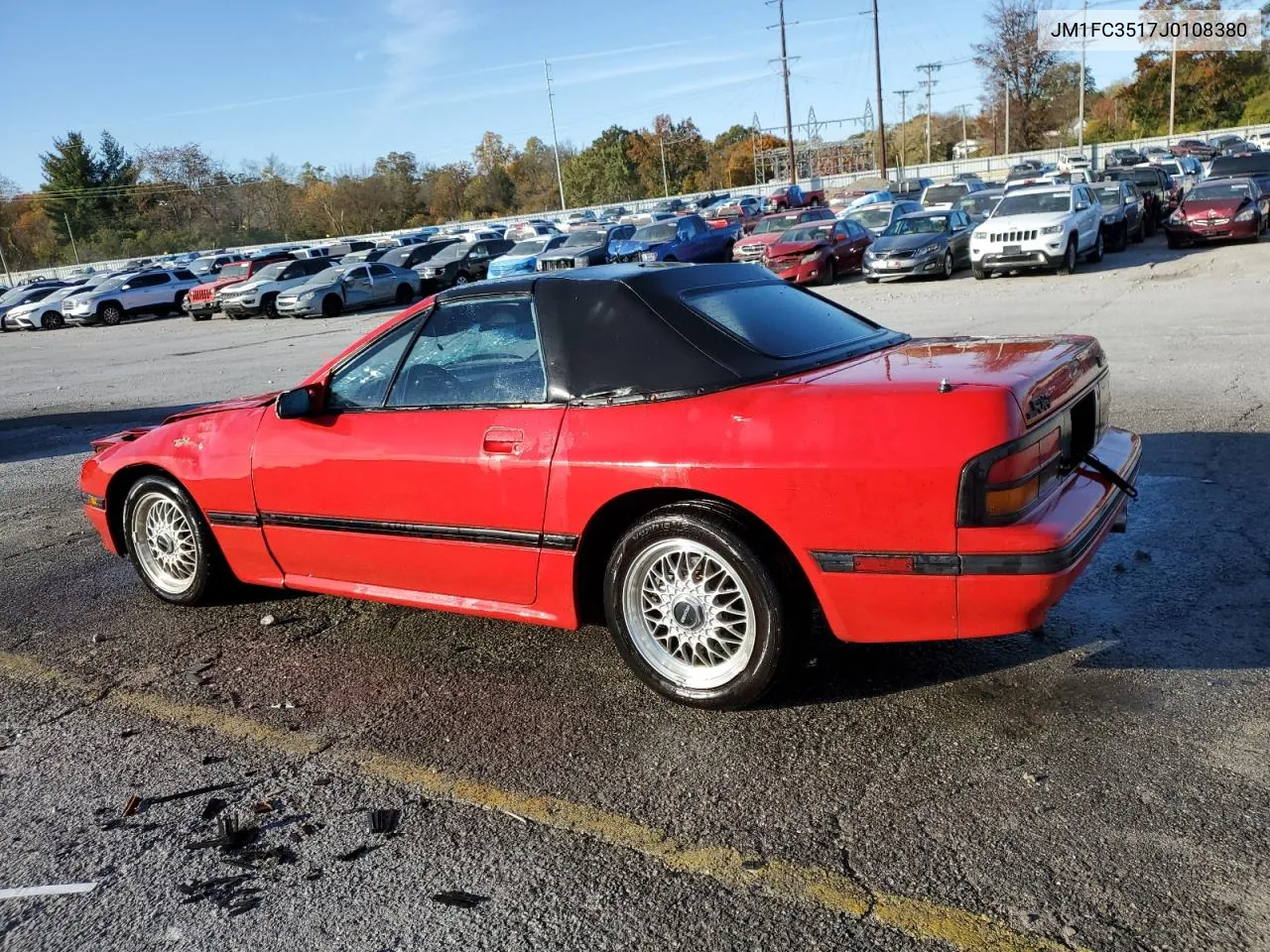 1988 Mazda Rx7 VIN: JM1FC3517J0108380 Lot: 77819254