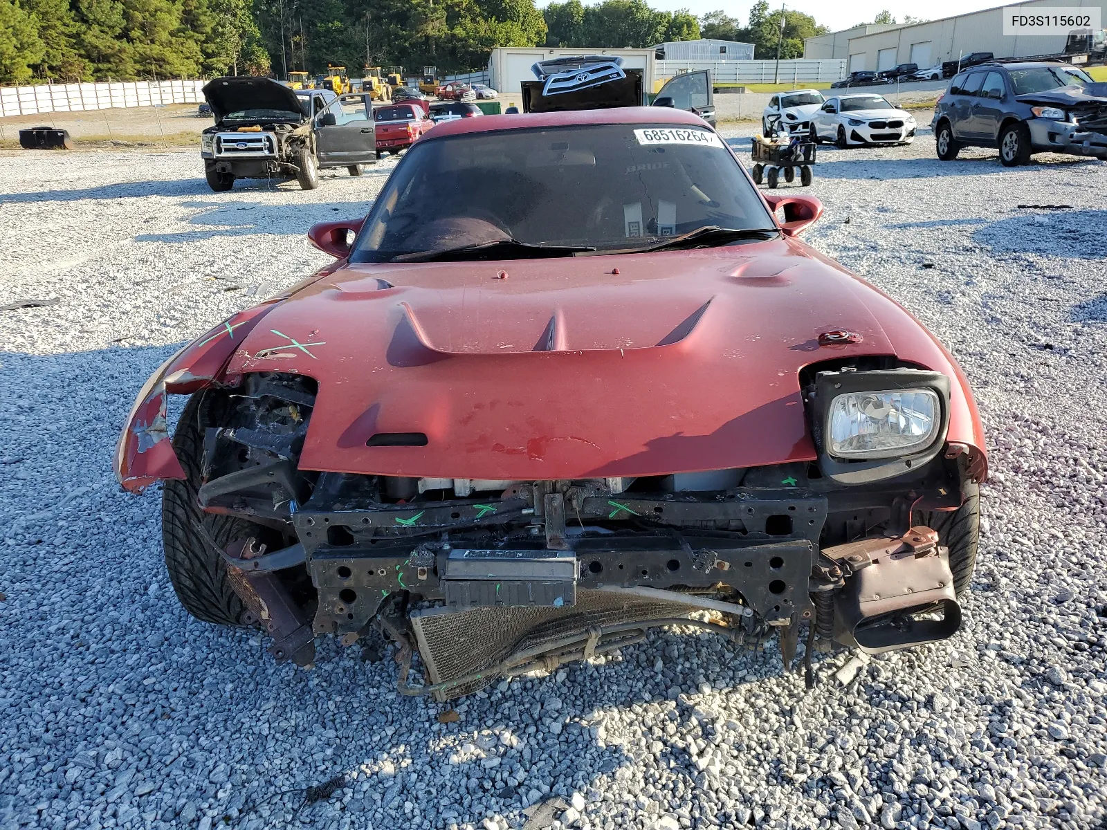 1993 Mazda Rx7 VIN: FD3S115602 Lot: 68516264