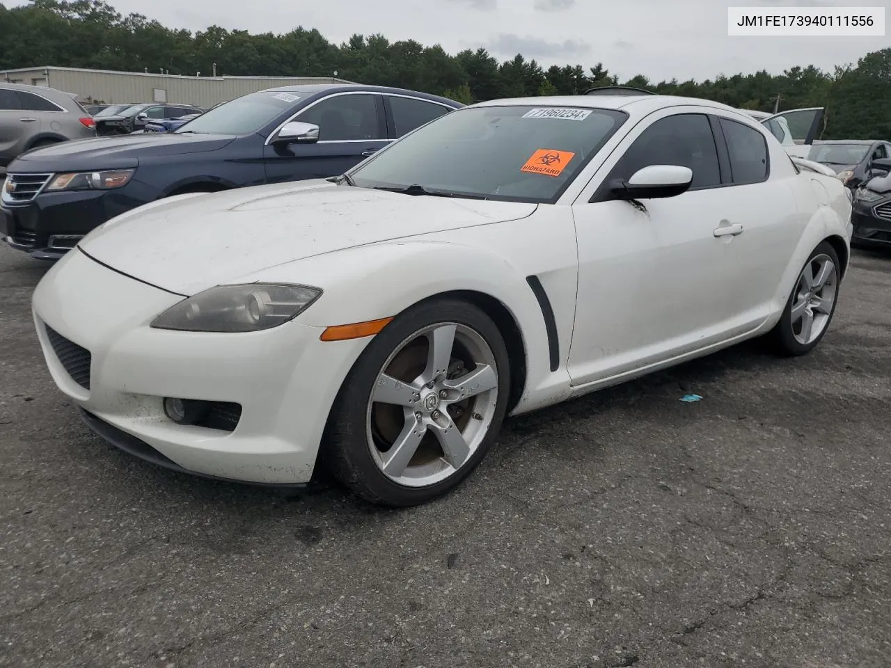 2004 Mazda Rx8 VIN: JM1FE173940111556 Lot: 71960234