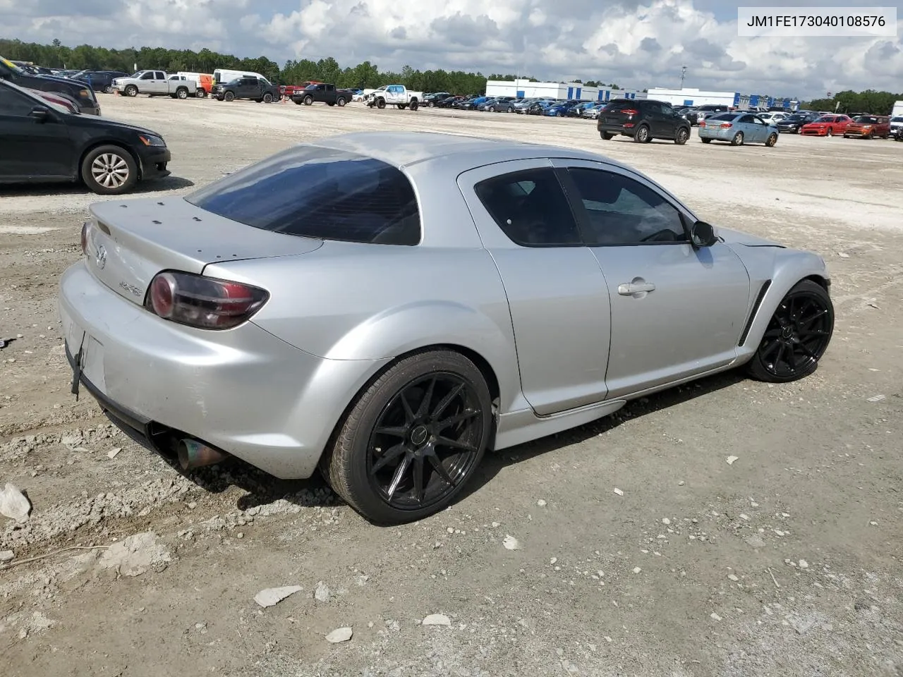 2004 Mazda Rx8 VIN: JM1FE173040108576 Lot: 74898184