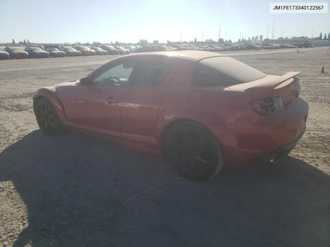 2004 Mazda Rx8 VIN: JM1FE173340122567 Lot: 76424894