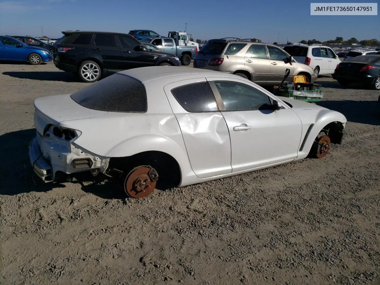 2005 Mazda Rx8 VIN: JM1FE173650147951 Lot: 76422174