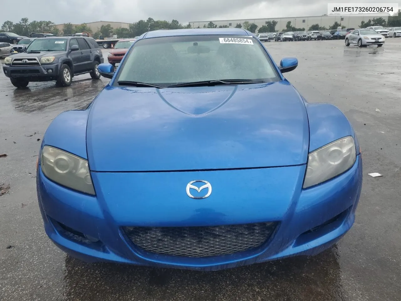 2006 Mazda Rx8 VIN: JM1FE173260206754 Lot: 68485854