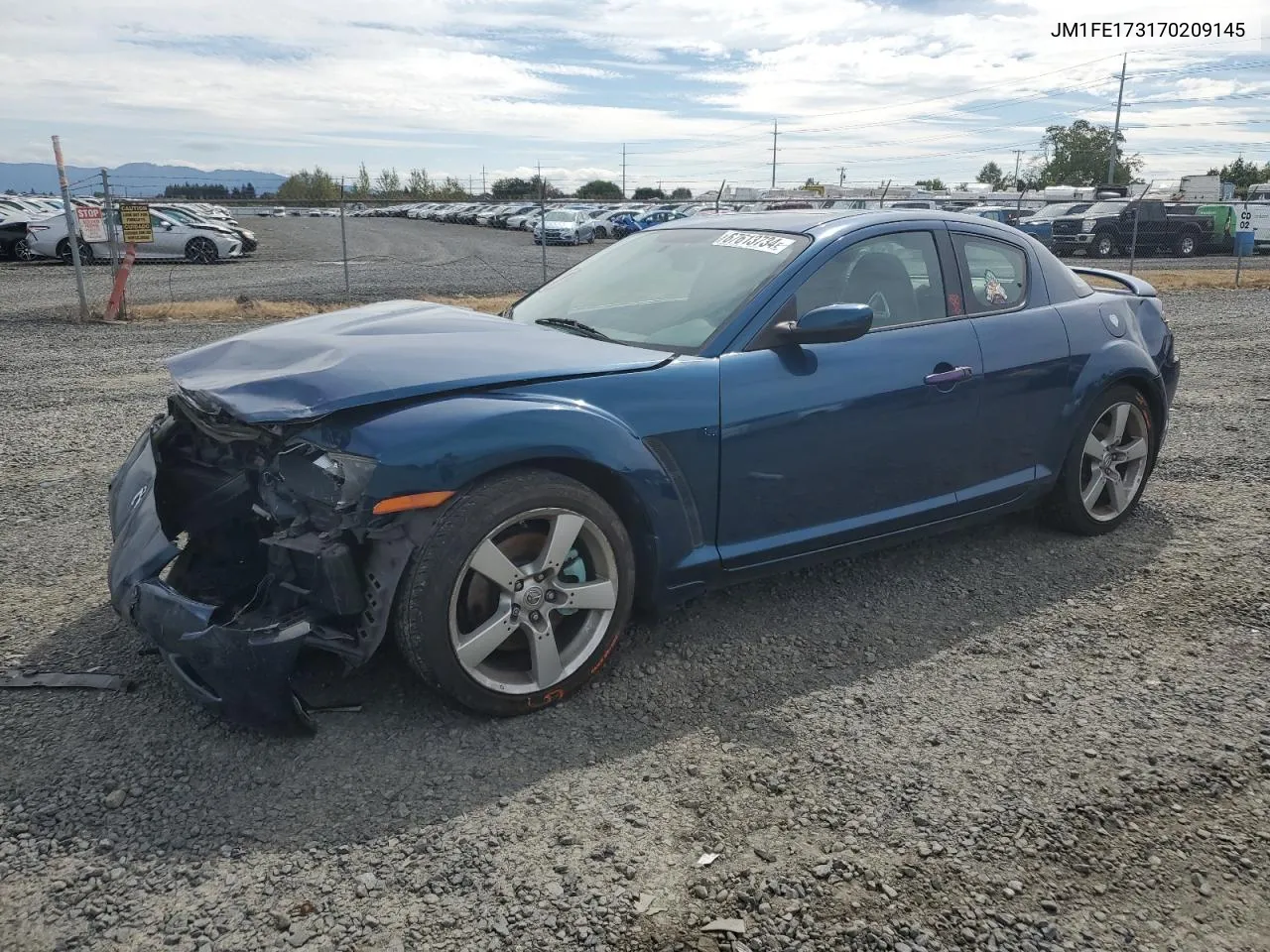 2007 Mazda Rx8 VIN: JM1FE173170209145 Lot: 67613734