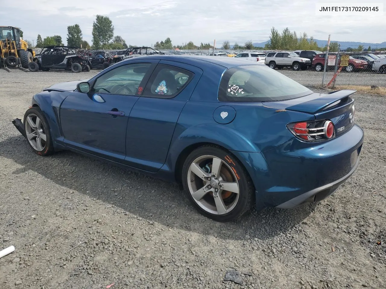 JM1FE173170209145 2007 Mazda Rx8