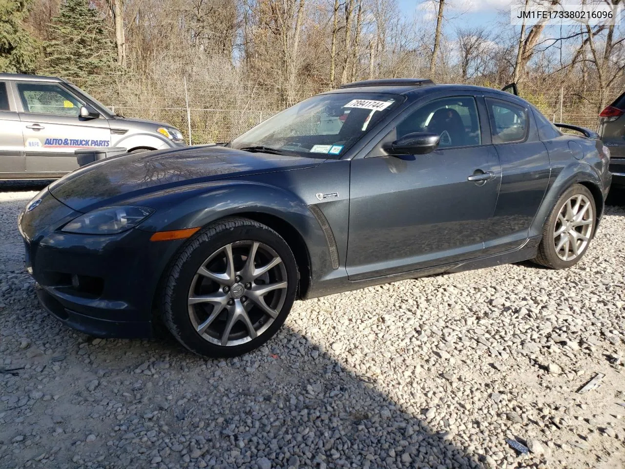 2008 Mazda Rx8 VIN: JM1FE173380216096 Lot: 78941744