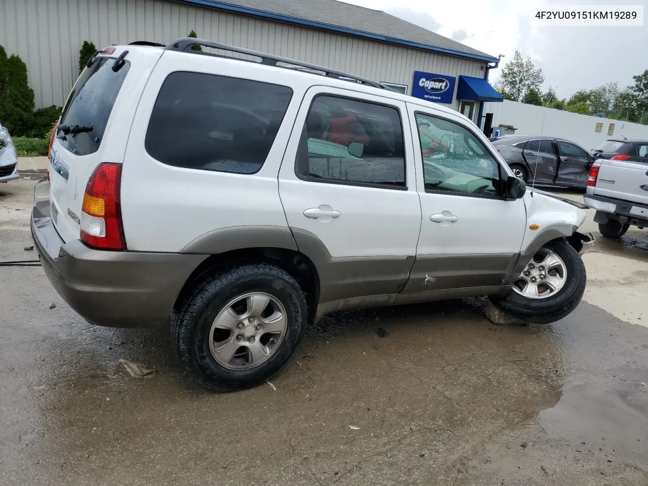 4F2YU09151KM19289 2001 Mazda Tribute Lx