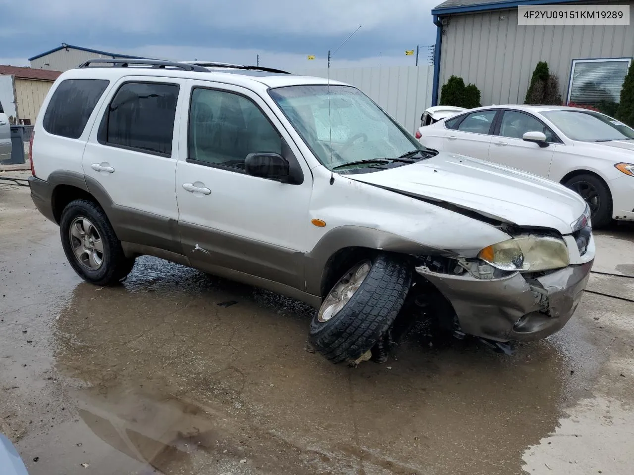 4F2YU09151KM19289 2001 Mazda Tribute Lx