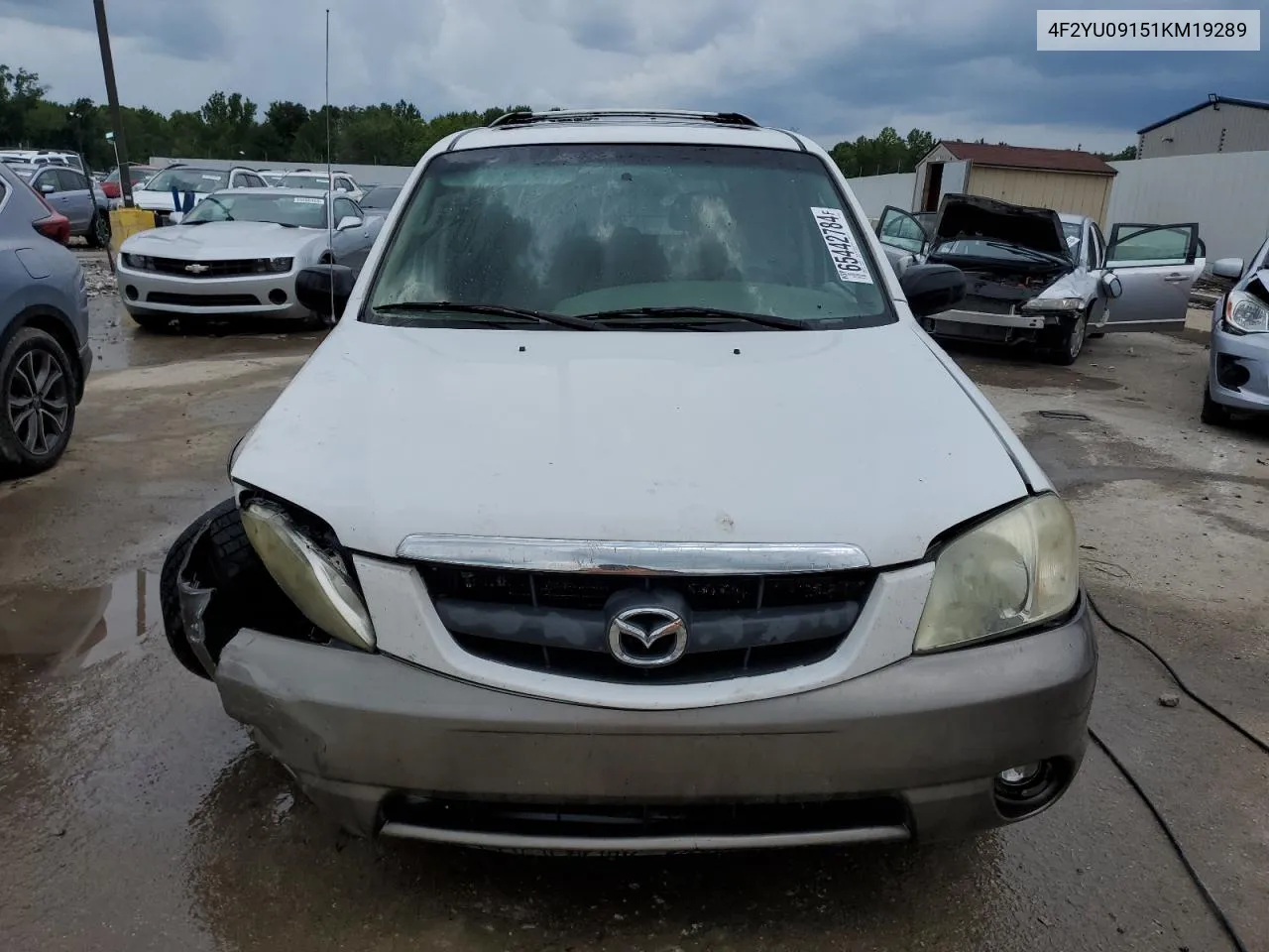 4F2YU09151KM19289 2001 Mazda Tribute Lx