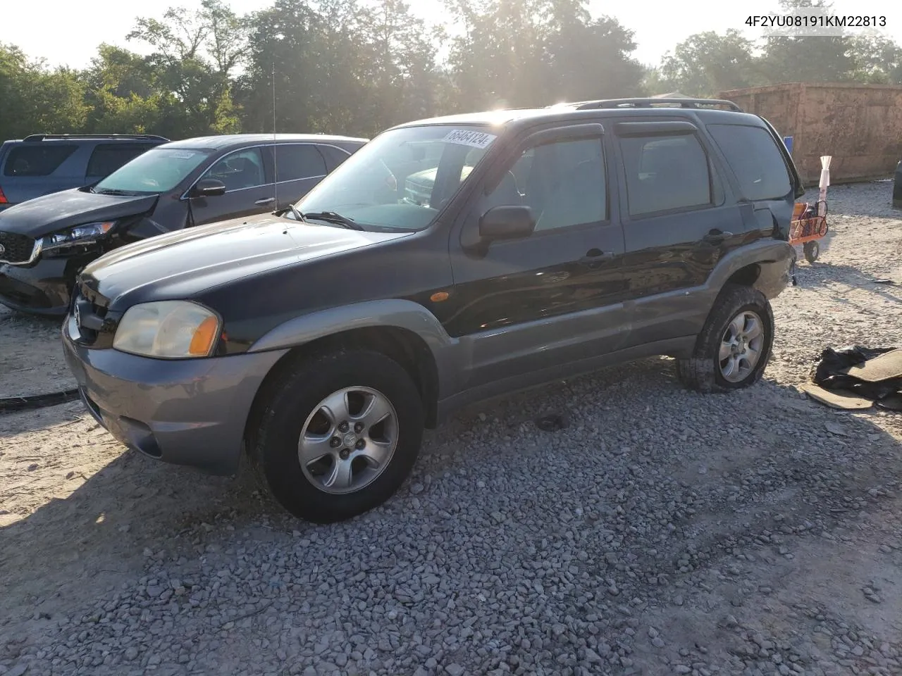 2001 Mazda Tribute Lx VIN: 4F2YU08191KM22813 Lot: 66464124