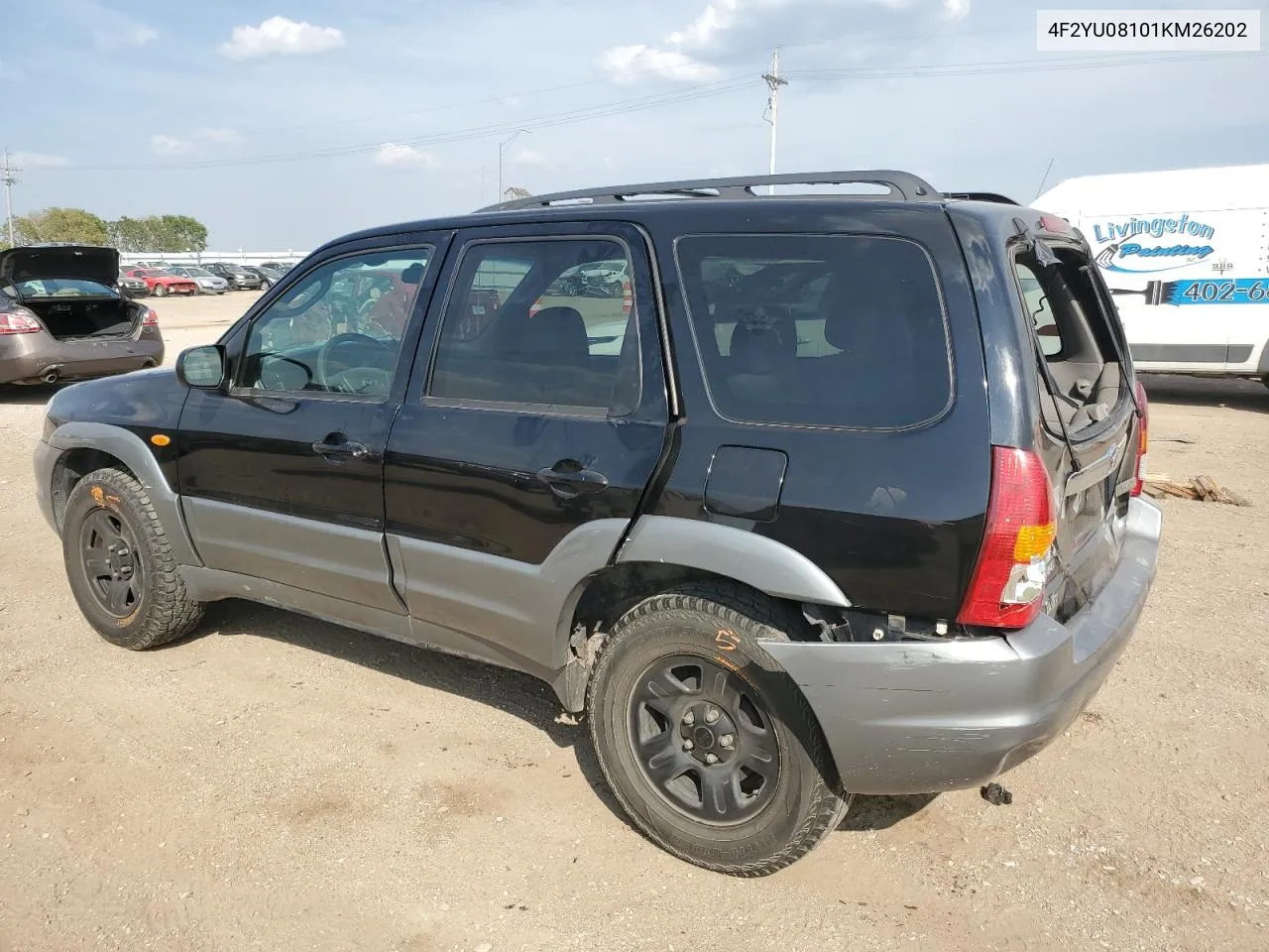 4F2YU08101KM26202 2001 Mazda Tribute Lx