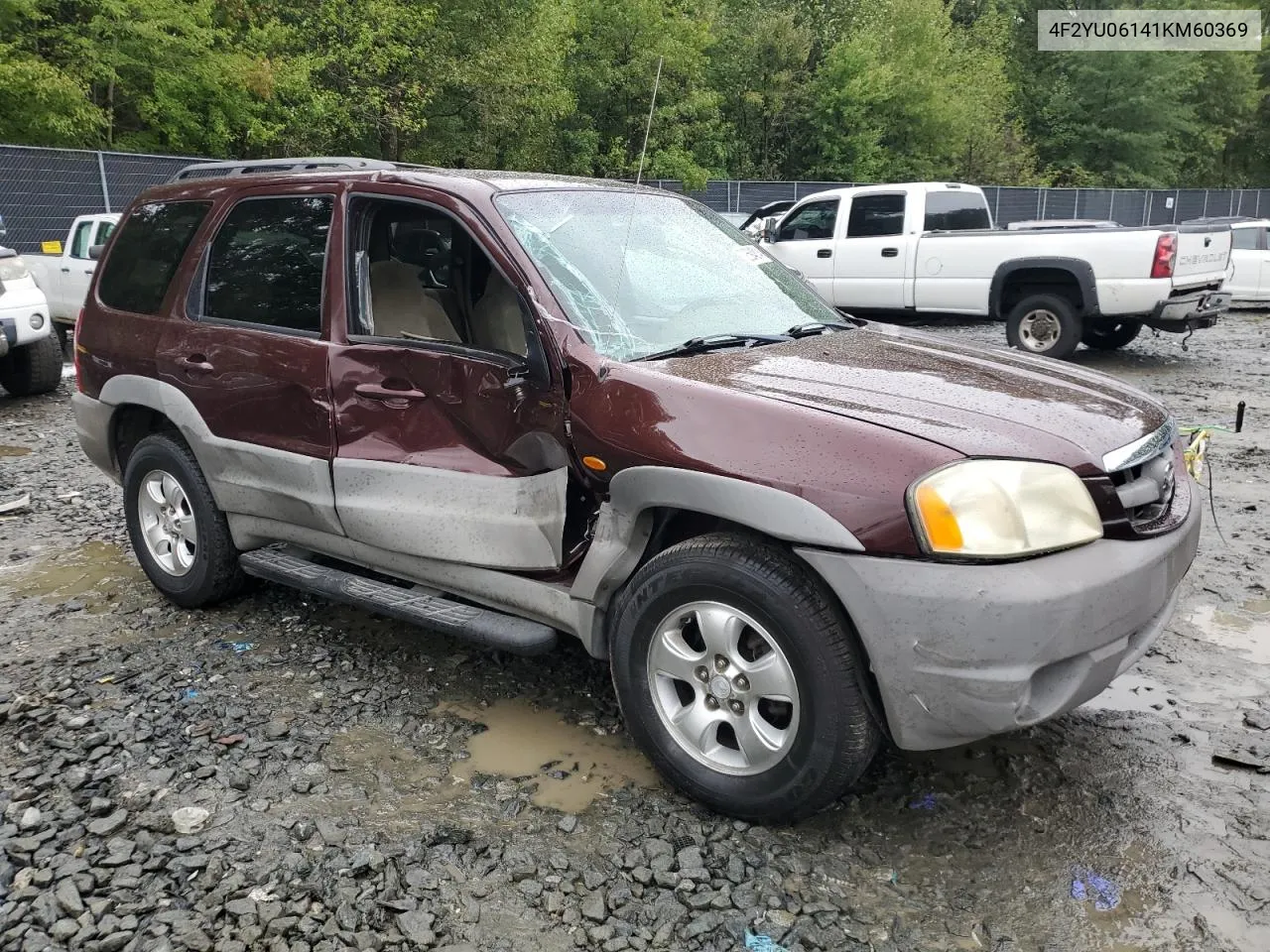 4F2YU06141KM60369 2001 Mazda Tribute Dx