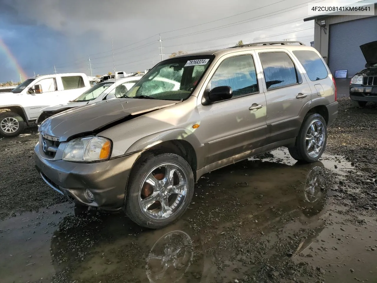 2001 Mazda Tribute Lx VIN: 4F2CU08141KM64641 Lot: 78269324