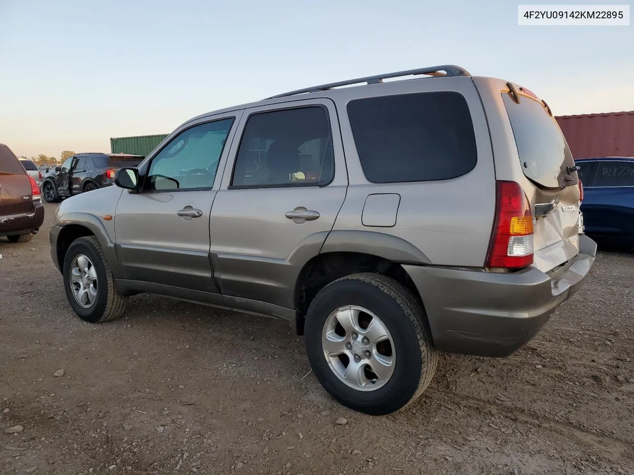 4F2YU09142KM22895 2002 Mazda Tribute Lx