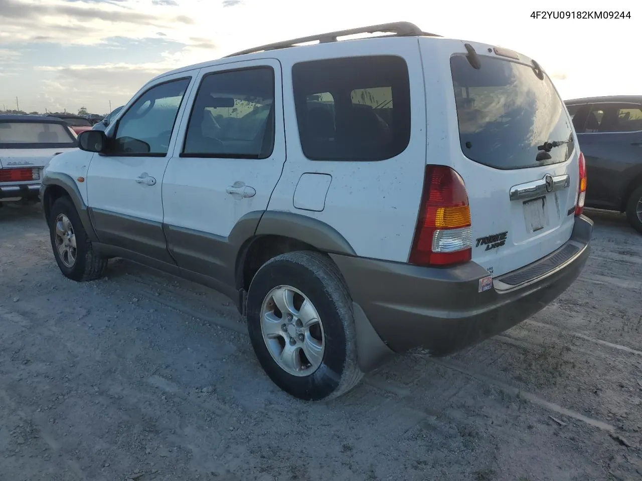 2002 Mazda Tribute Lx VIN: 4F2YU09182KM09244 Lot: 76758954