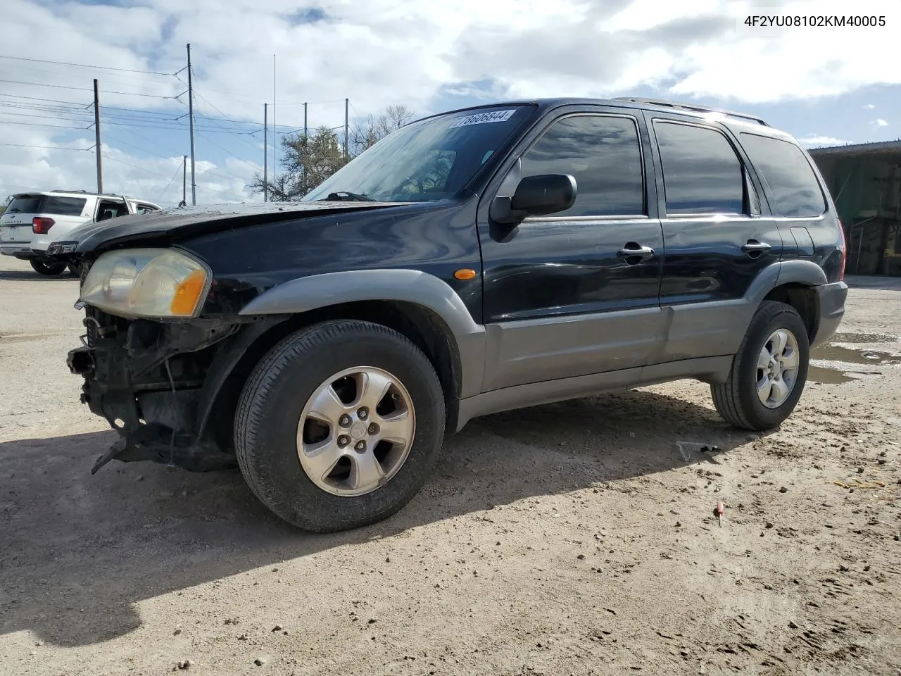 2002 Mazda Tribute Lx VIN: 4F2YU08102KM40005 Lot: 78606844