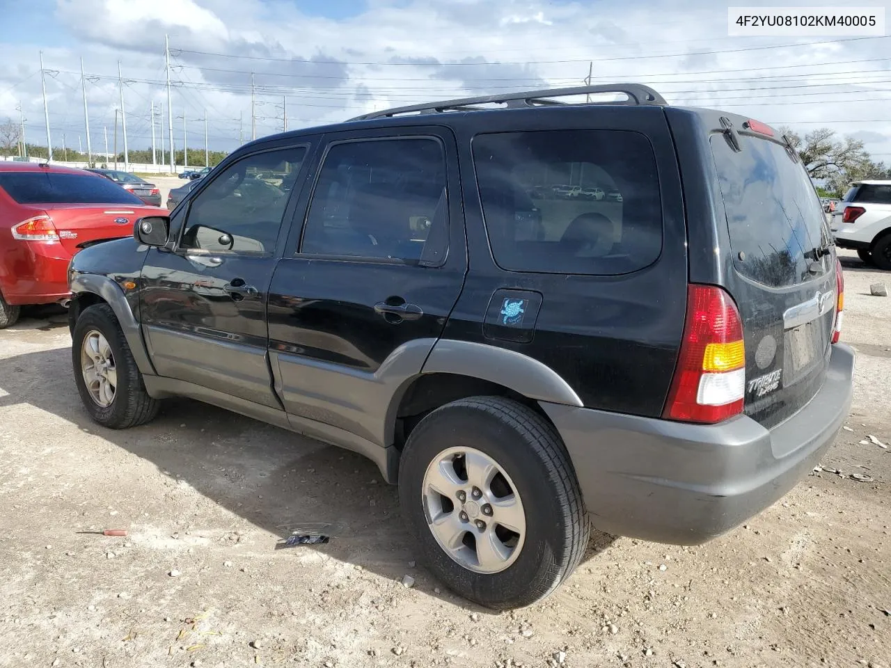 2002 Mazda Tribute Lx VIN: 4F2YU08102KM40005 Lot: 78606844