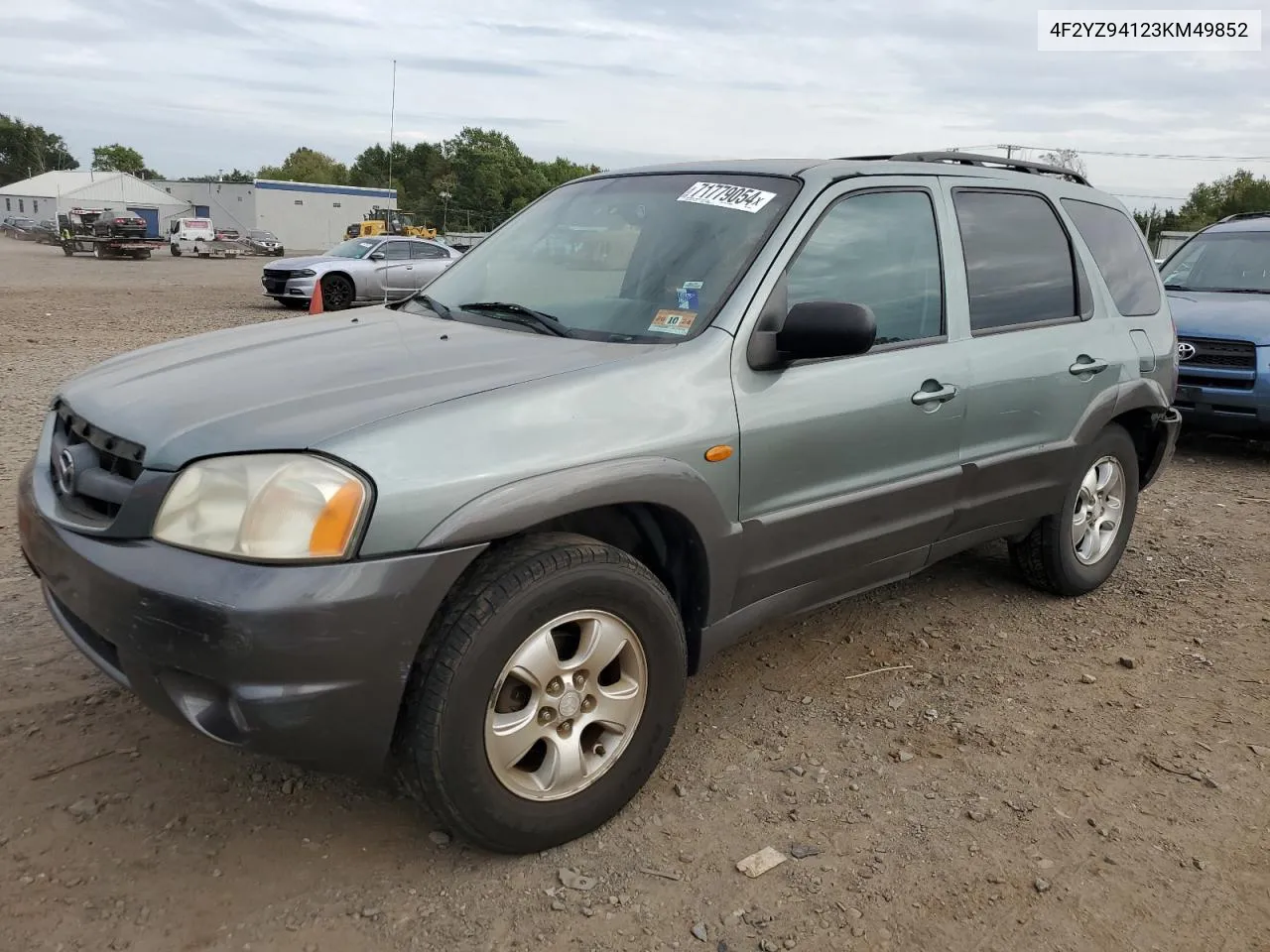 2003 Mazda Tribute Lx VIN: 4F2YZ94123KM49852 Lot: 71779054