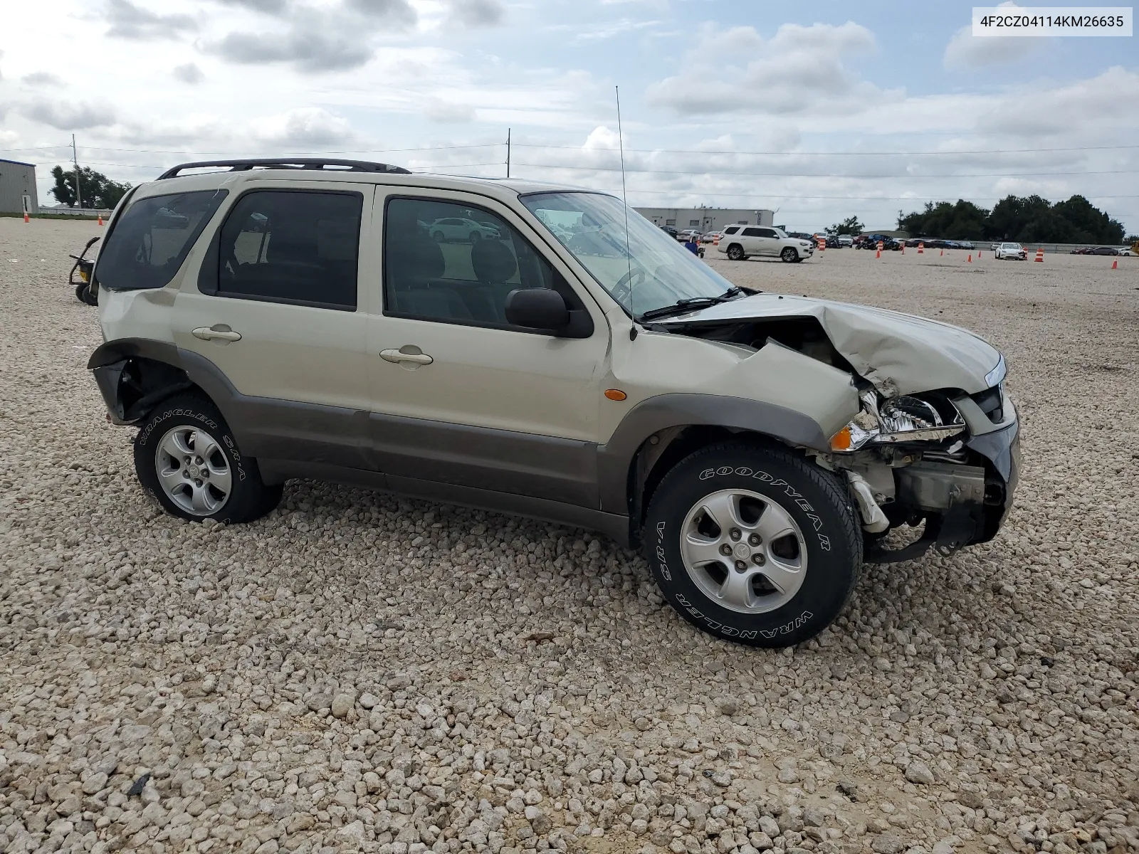 2004 Mazda Tribute Lx VIN: 4F2CZ04114KM26635 Lot: 63539664