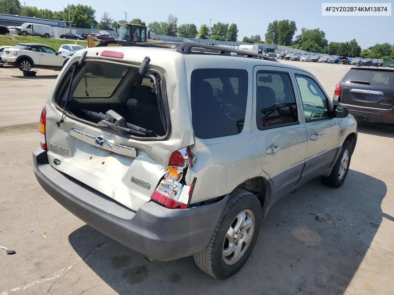 2004 Mazda Tribute Dx VIN: 4F2YZ02B74KM13874 Lot: 65422864