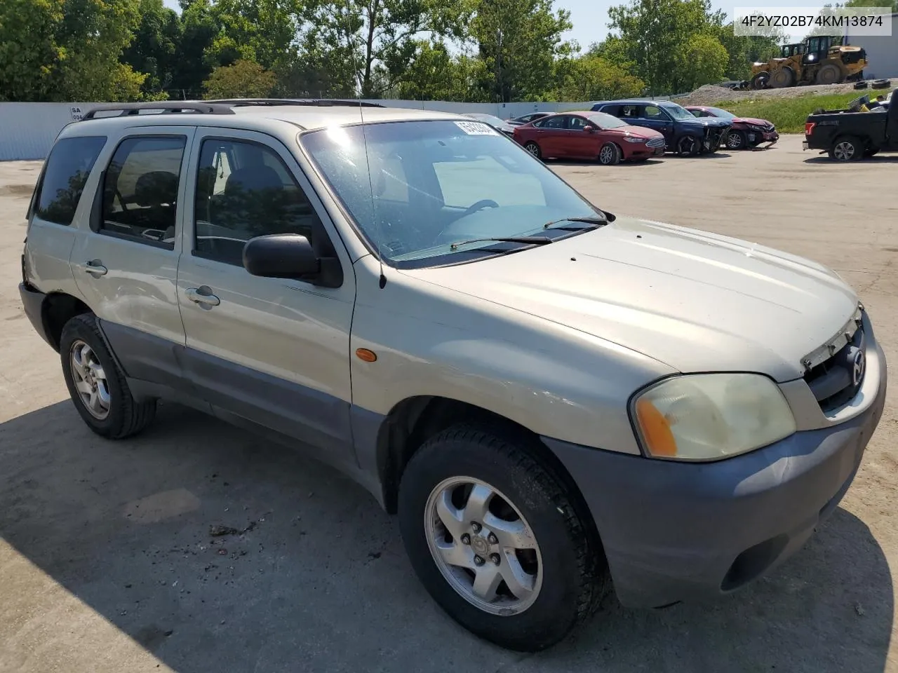 2004 Mazda Tribute Dx VIN: 4F2YZ02B74KM13874 Lot: 65422864