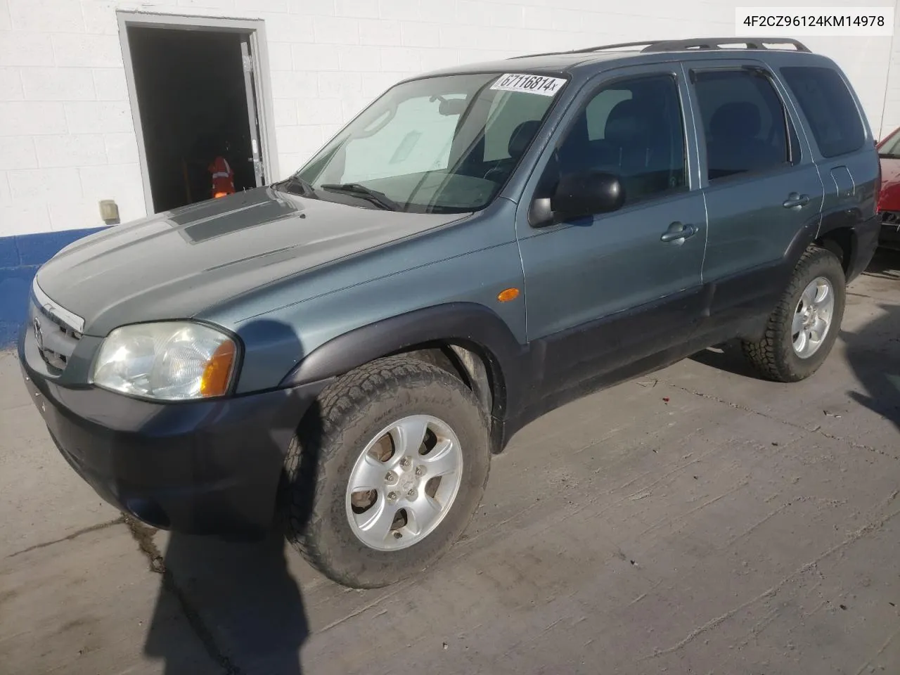 2004 Mazda Tribute Es VIN: 4F2CZ96124KM14978 Lot: 67116814