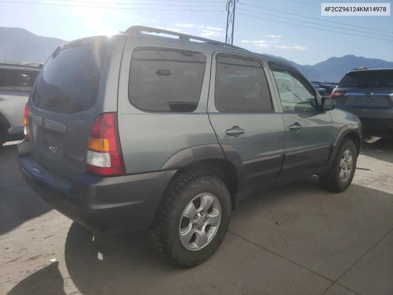 2004 Mazda Tribute Es VIN: 4F2CZ96124KM14978 Lot: 67116814