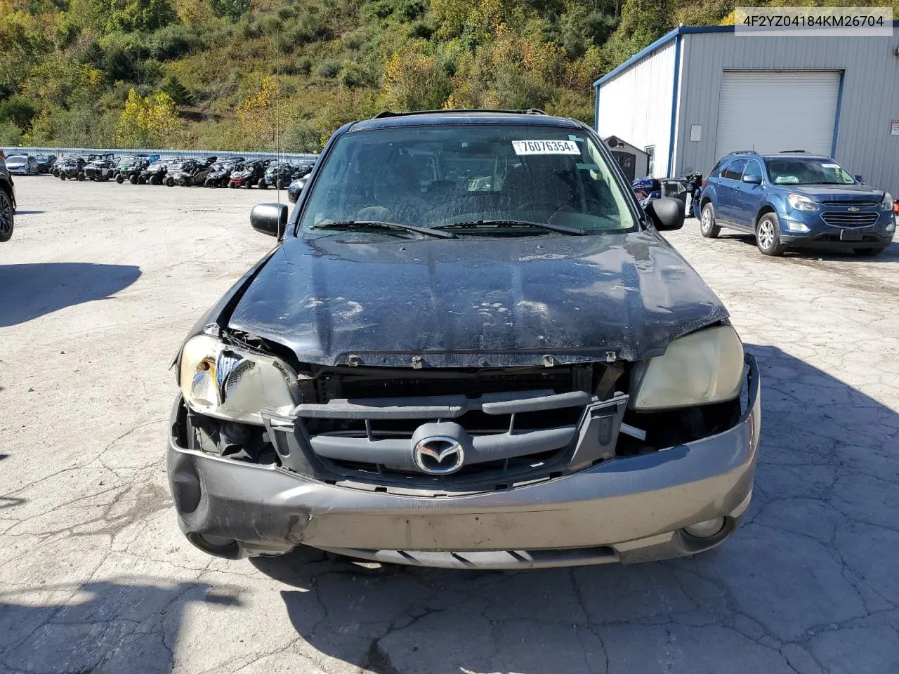 2004 Mazda Tribute Lx VIN: 4F2YZ04184KM26704 Lot: 76076354