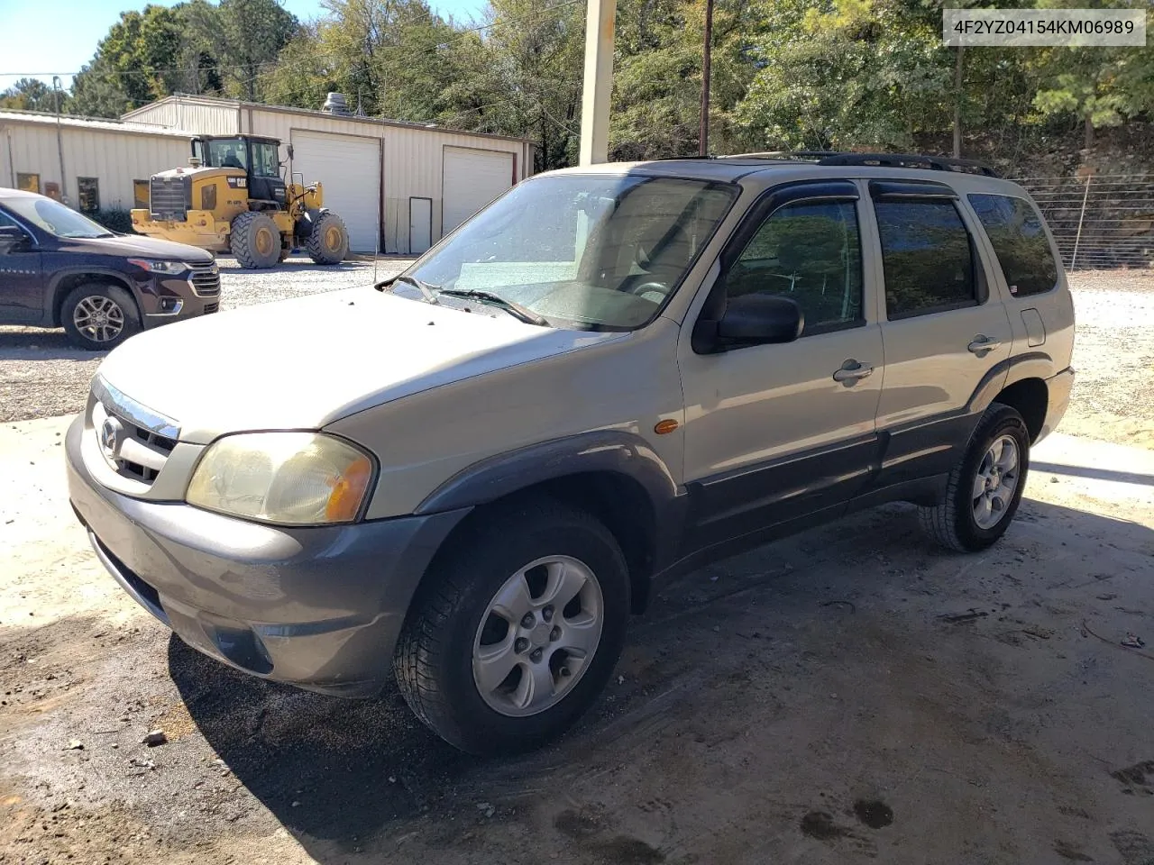 2004 Mazda Tribute Lx VIN: 4F2YZ04154KM06989 Lot: 76632904