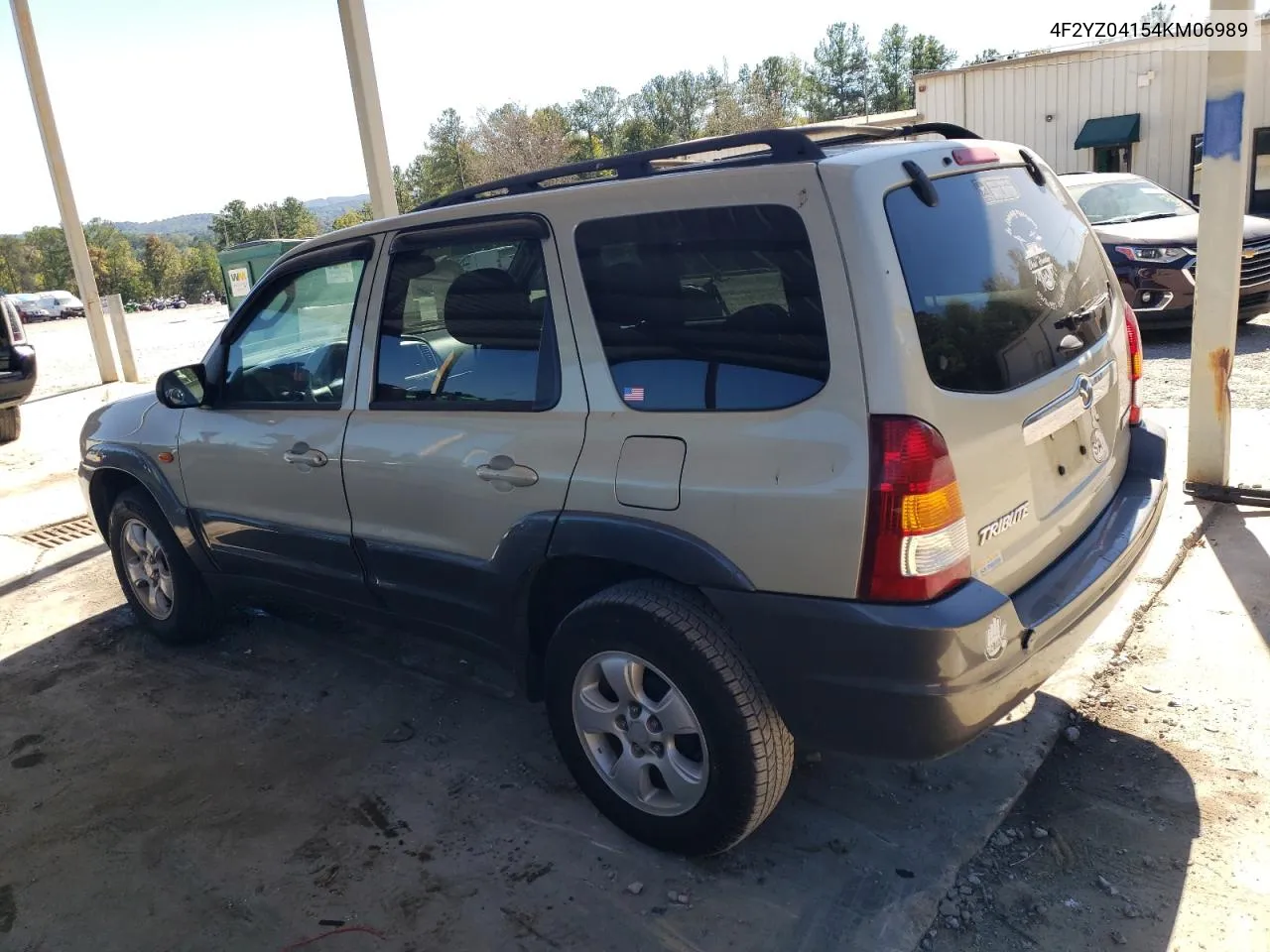 2004 Mazda Tribute Lx VIN: 4F2YZ04154KM06989 Lot: 76632904