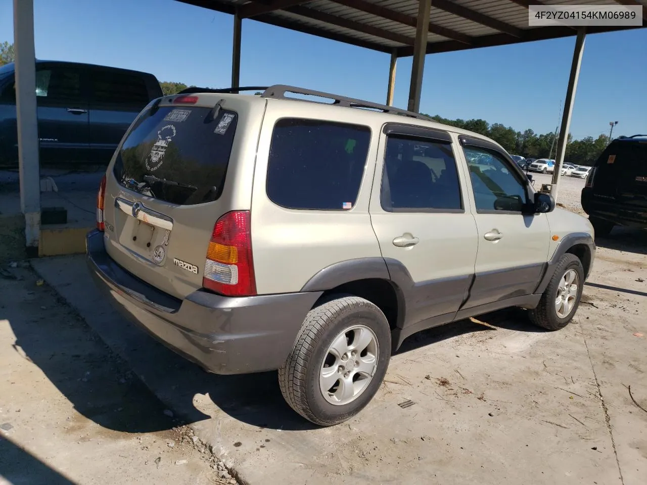 2004 Mazda Tribute Lx VIN: 4F2YZ04154KM06989 Lot: 76632904