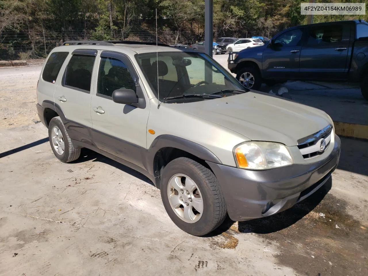 2004 Mazda Tribute Lx VIN: 4F2YZ04154KM06989 Lot: 76632904