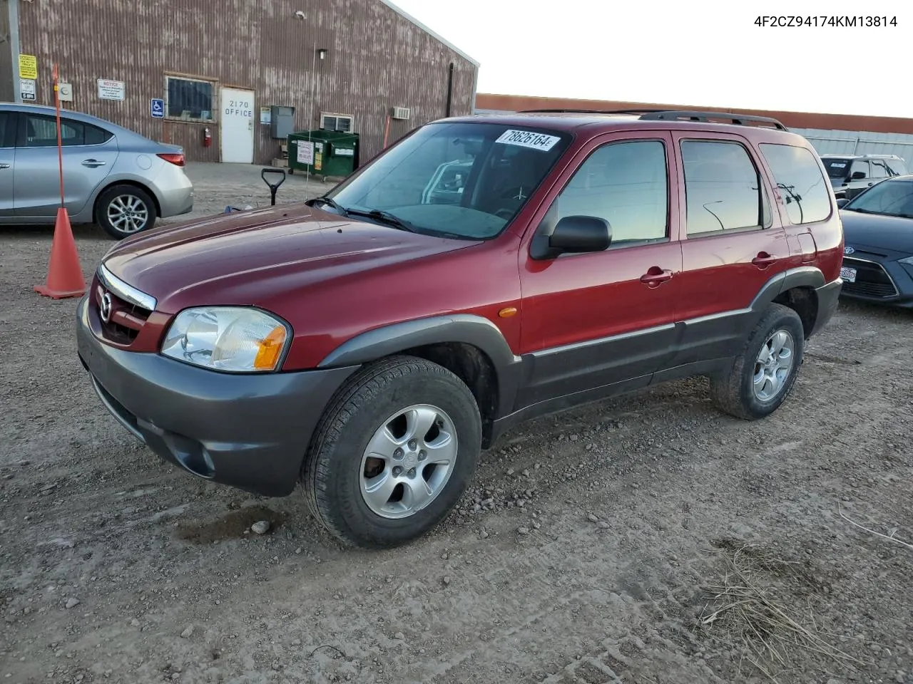 2004 Mazda Tribute Lx VIN: 4F2CZ94174KM13814 Lot: 78626164