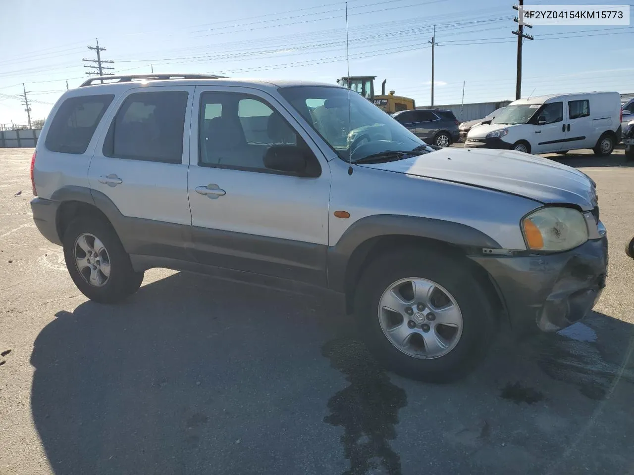 2004 Mazda Tribute Lx VIN: 4F2YZ04154KM15773 Lot: 79414684