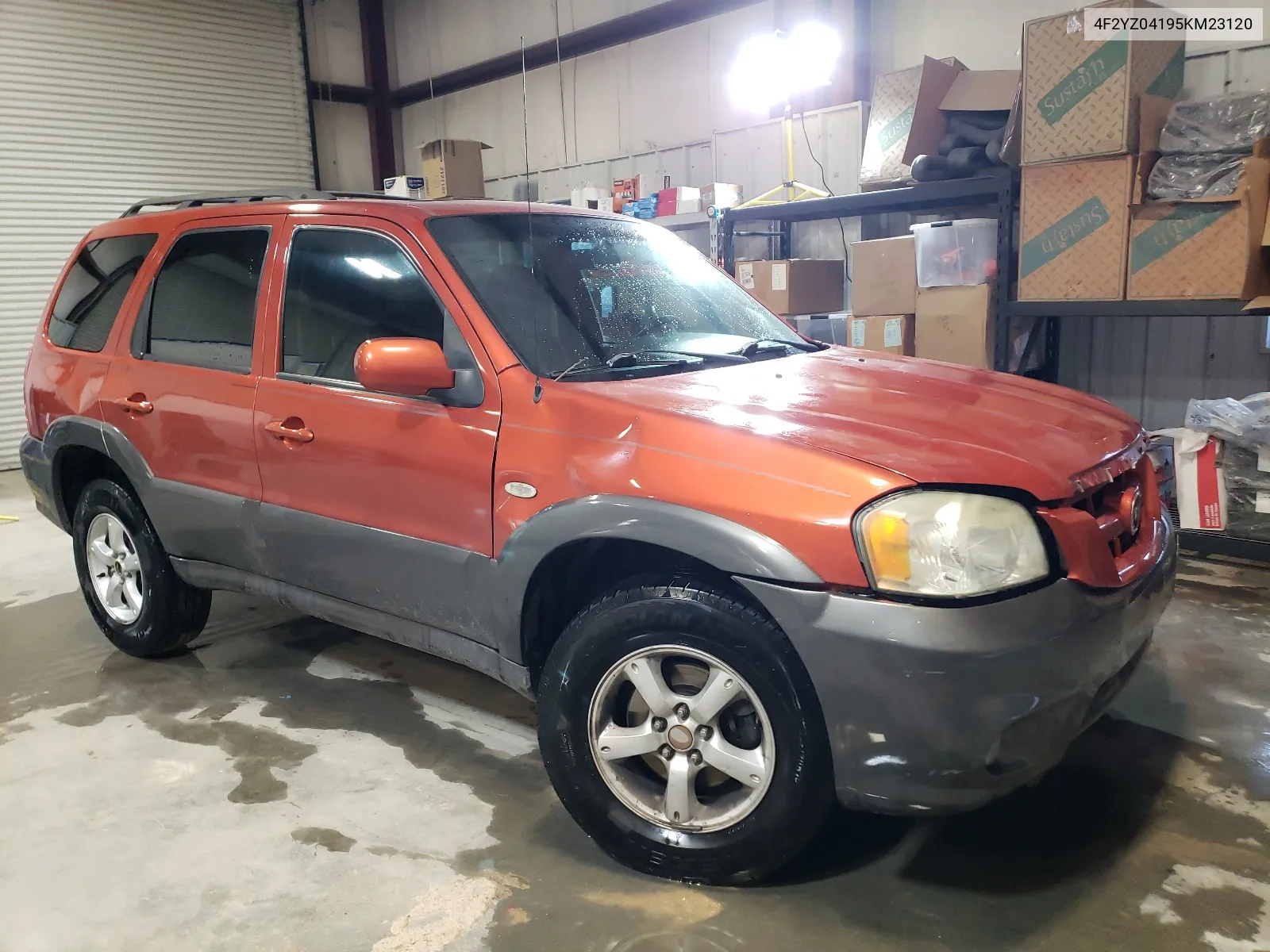 2005 Mazda Tribute S VIN: 4F2YZ04195KM23120 Lot: 45863234