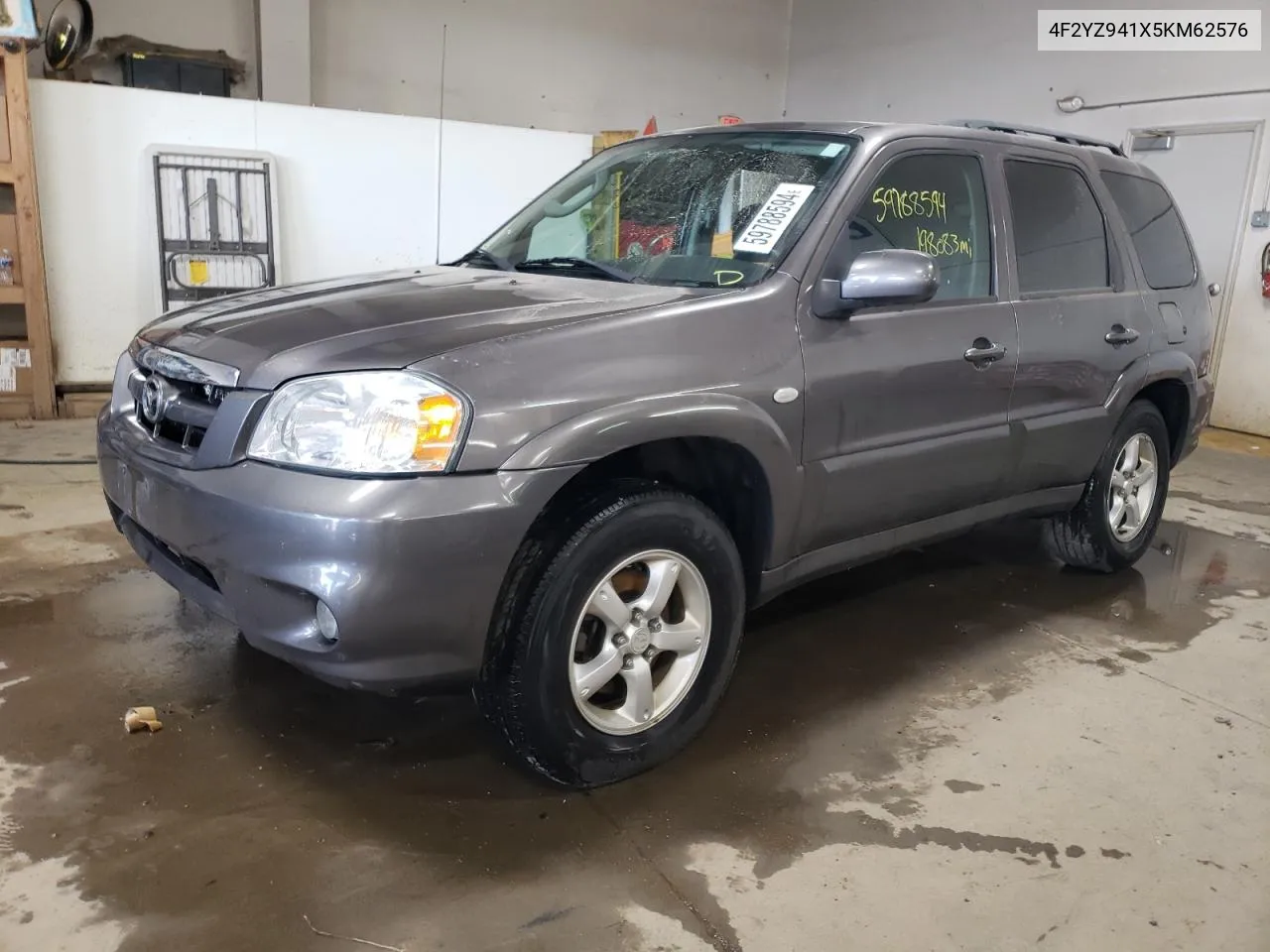 2005 Mazda Tribute S VIN: 4F2YZ941X5KM62576 Lot: 59788594