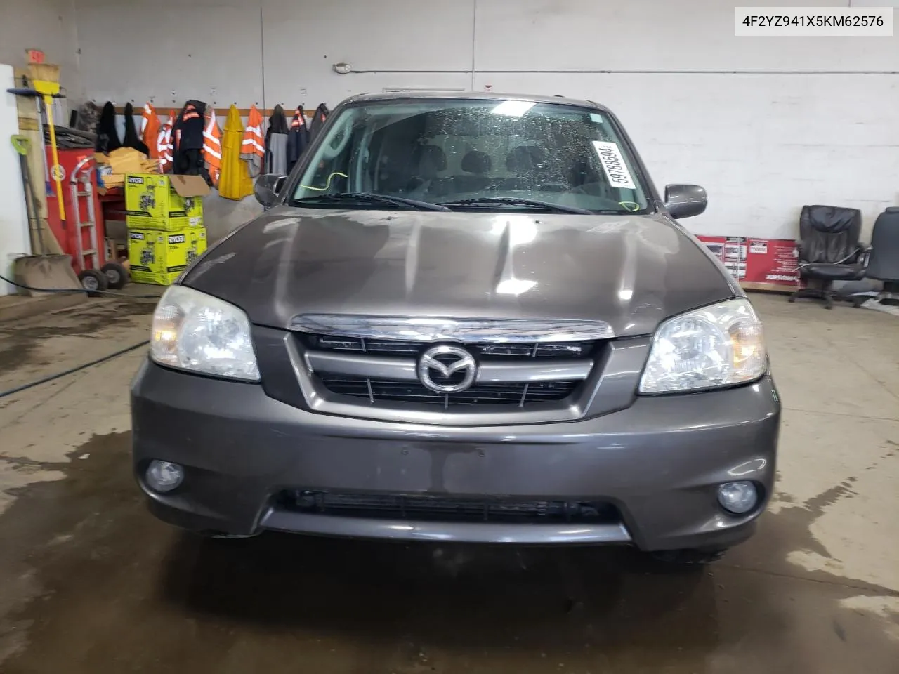 2005 Mazda Tribute S VIN: 4F2YZ941X5KM62576 Lot: 59788594