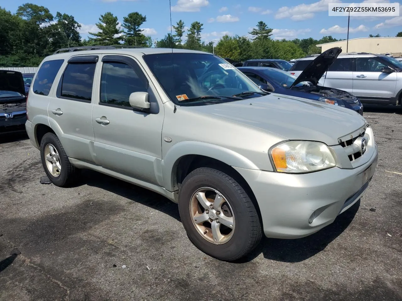 2005 Mazda Tribute I VIN: 4F2YZ92Z55KM53695 Lot: 61494224